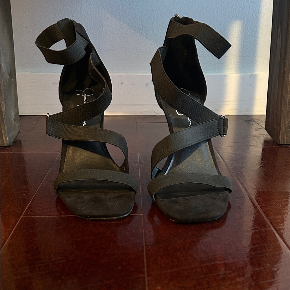 Jessica Simpson Black Heels size 10 like new
